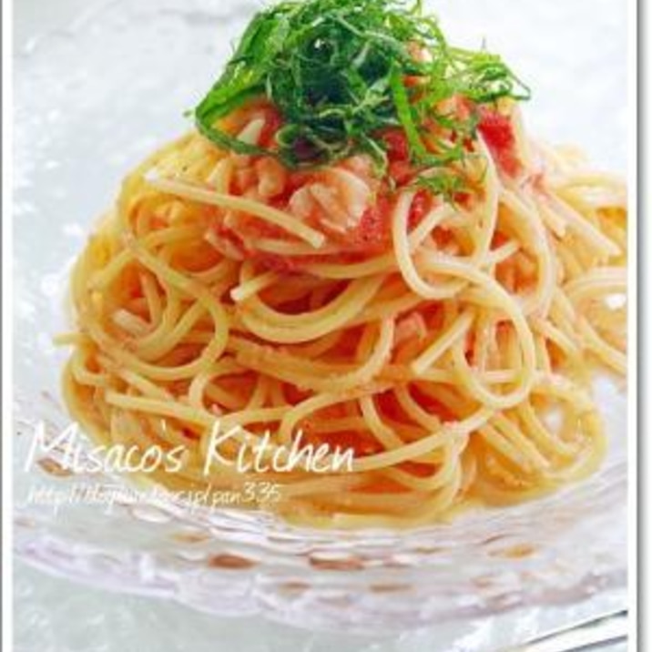 簡単!美味しい!明太子の冷製パスタ♪